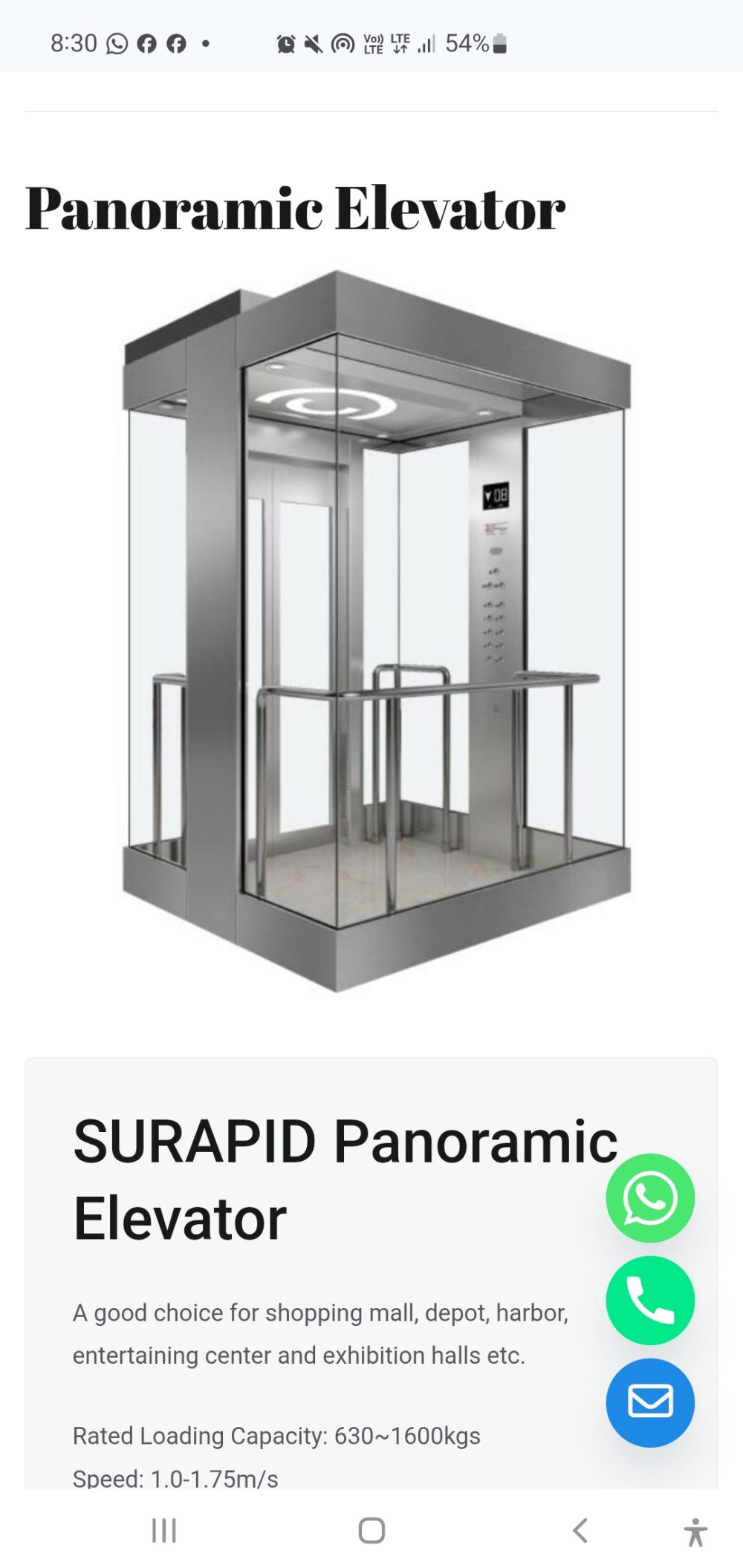 SURAPID Panoramic Elevator - Image 3